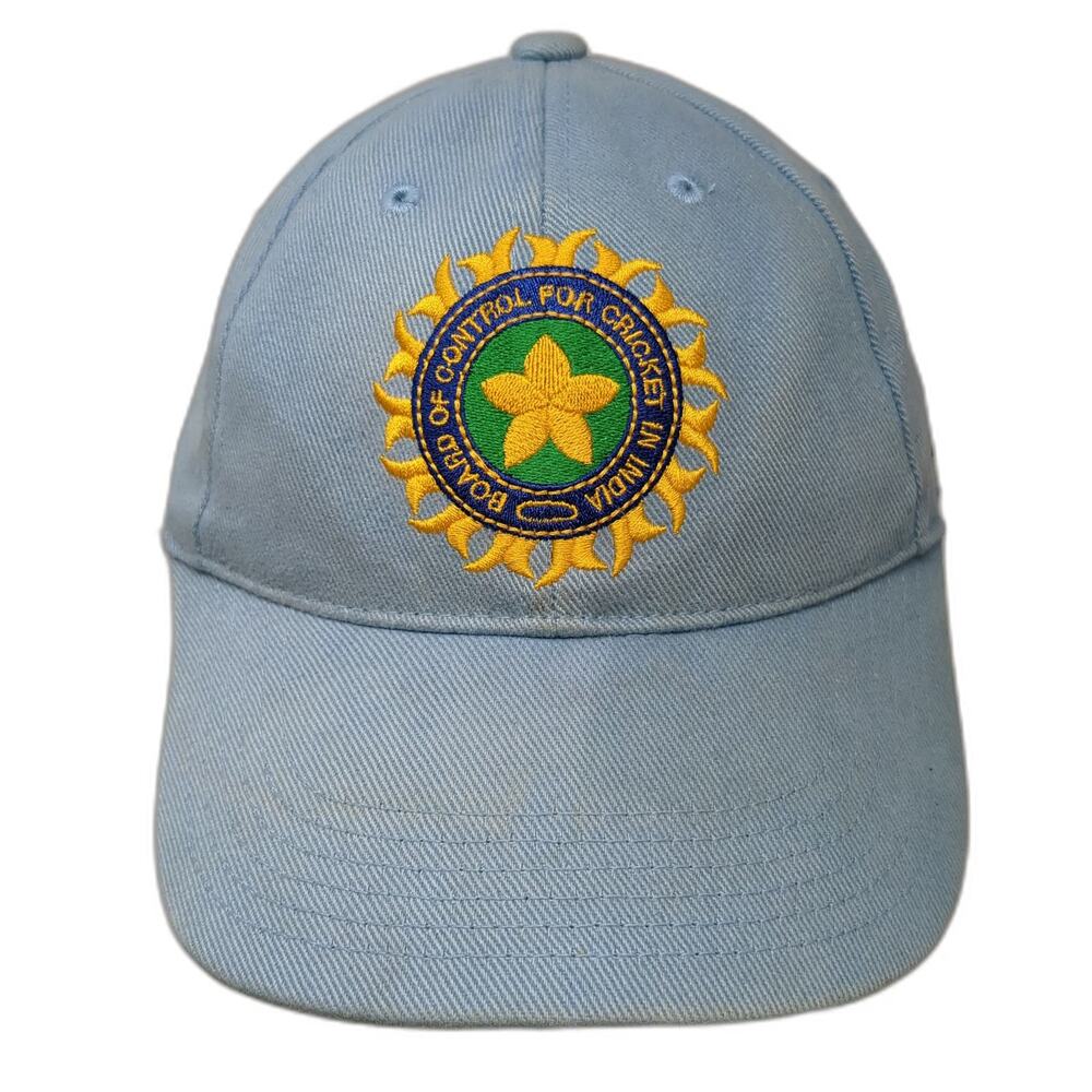 Nike Board of Control for Cricket in India BCCI Hat Blue M Baseball Cap Swoosh